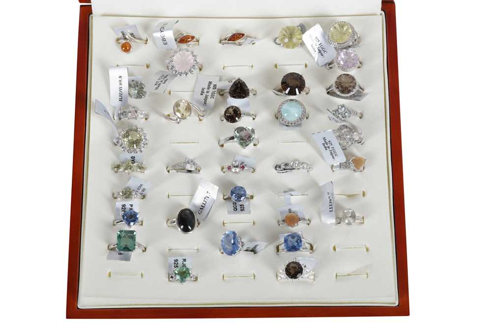 Lot 89 - GEMPORIA JEWELLERY RINGS