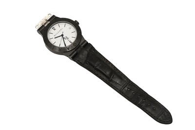 Lot 11 - A MEN'S BVLGARI CARBON AUTOMATIC WRISTWATCH LIMITED EDITION 371 OF 1997
