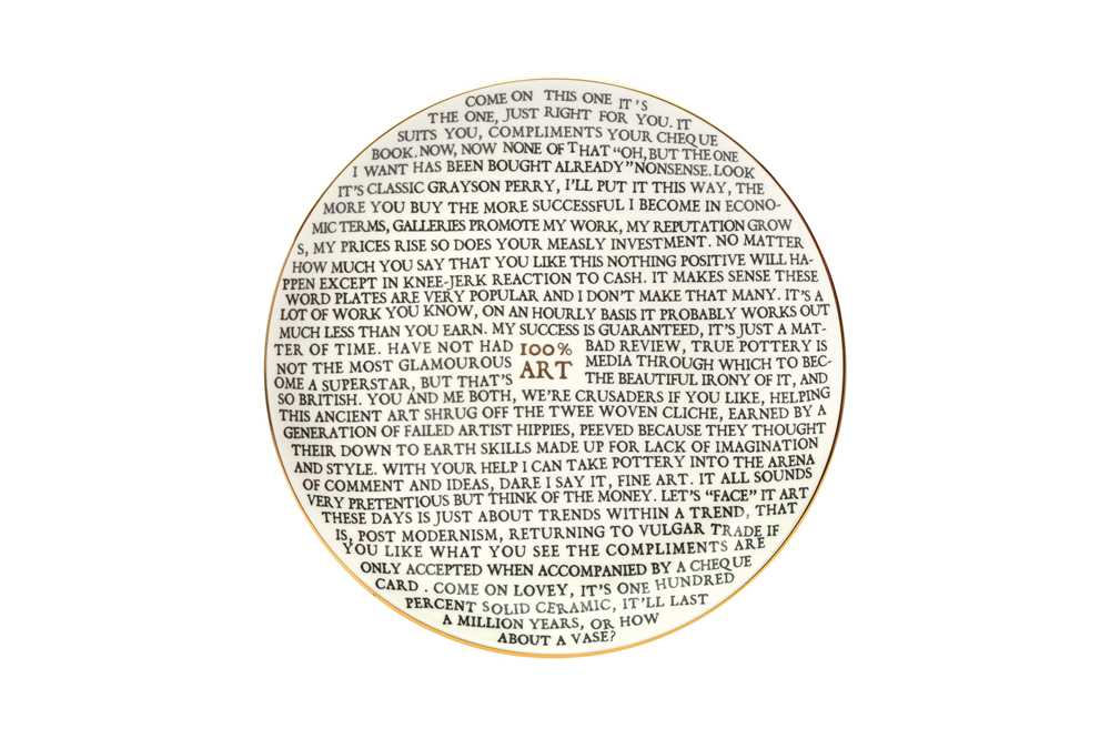 Lot 236 - SIR GRAYSON PERRY CBE RA (BRITISH B.1960)