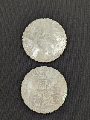 Lot 249 - SIXTEEN CHINESE MOTHER-OF-PEARL COUNTERS AND PLAQUES