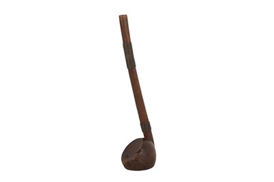Lot 193 - A SHORT HANDLED AFRICAN KNOBKERRIE