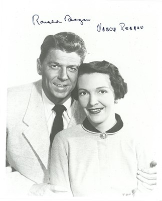 Lot 187 - Reagan (Ronald) & Nancy