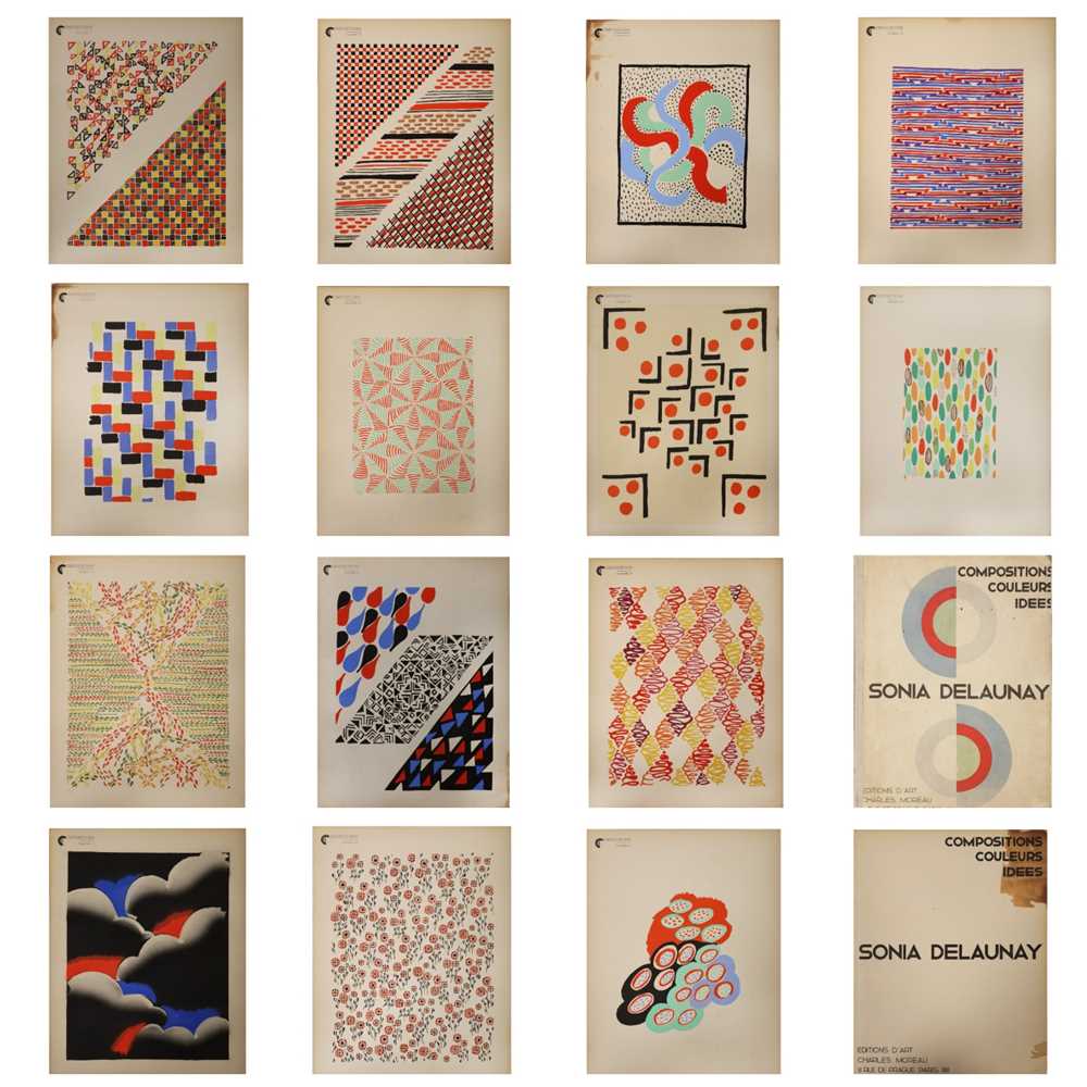 Lot 87 - SONIA DELAUNAY (FRENCH 1885-1979)