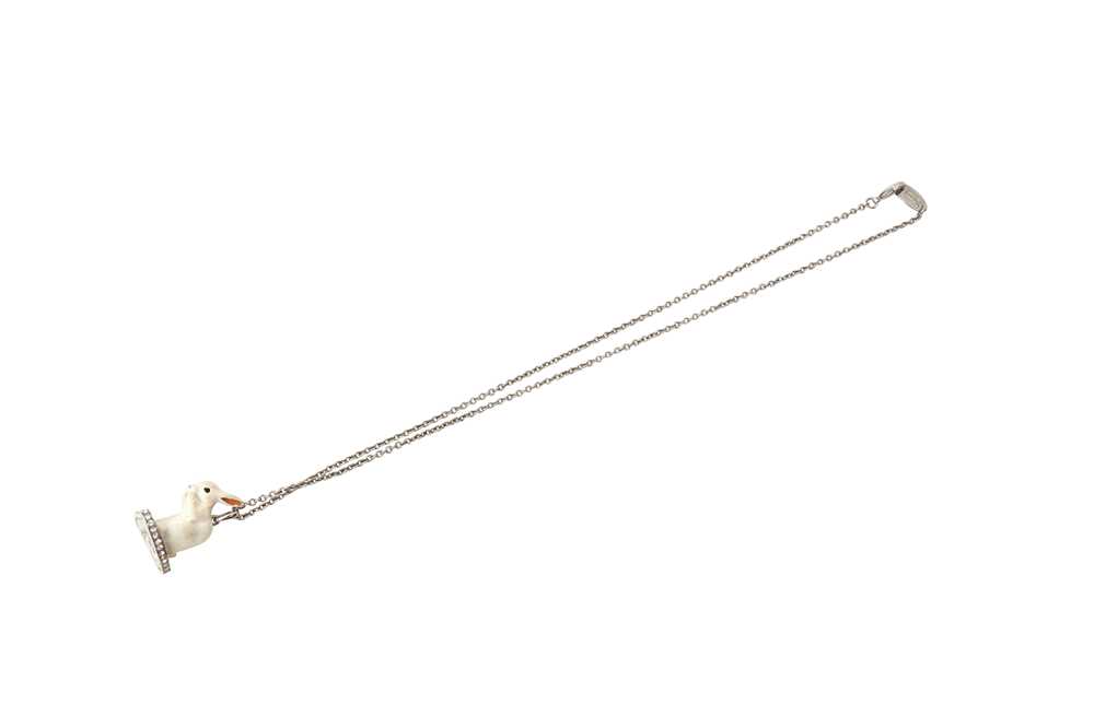 Lot 319 - Vivienne Westwood White Rabbit Necklace