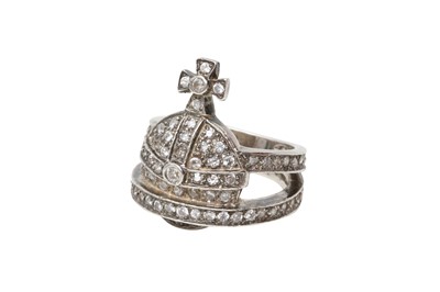 Lot 321 - Vivienne Westwood Crystal Orb Ring
