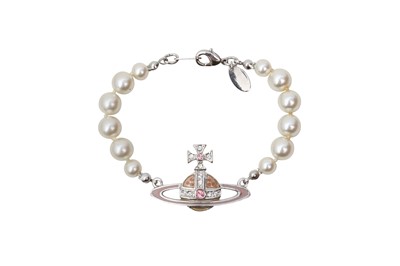 Lot 219 - Vivienne Westwood Pearl Orb Bracelet