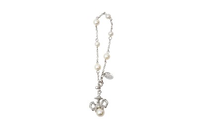 Lot 218 - Vivienne Westwood Pearl Bow Bracelet