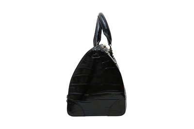 Lot 645 - Versace Black Madonna Snap Out Of It Bag