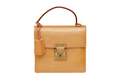 Lot 411 - Louis Vuitton Peach Monogram Vernis Spring Street Bag