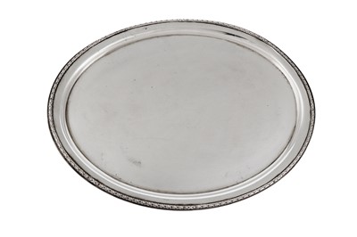 Lot 493 - An early 20th century German 900 standard silver tray, Schwäbisch Gmünd circa 1910 by Wilhelm Binde