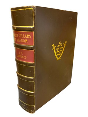 Lot 181 - Lawrence (T.E.) Seven Pillars of Wisdom, Ltd Ed. & Tl.