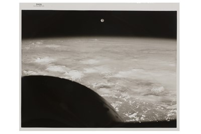 Lot 142 - Gemini 7: Moonrise Above the Earth's Horizon 1965