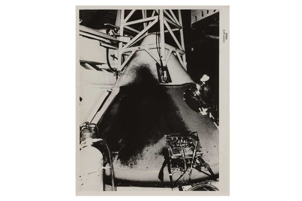 Lot 24 - Apollo Command Module Following Tragic Fire