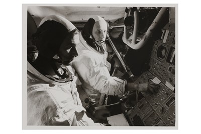 Lot 112 - Apollo 10: Astronauts Command Module Simulator Exercises