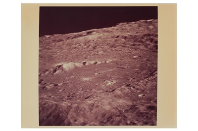 Lot 82 - Apollo 10: Oblique View of the Moon