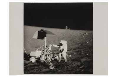 Lot 150 - Apollo 12: Charles Conrad inspects Surveyor on the Ocean of Storms
