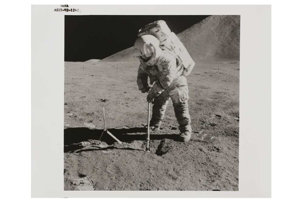 The First 15 Dig Lot 83 - Apollo 15: Jim Erwin Digging
