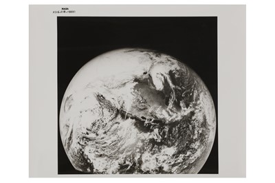 Lot 19 - Apollo 16 view of the earth from translunar injection