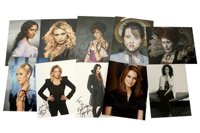 Lot 37 - Photograph Collection.- British Tv Actresses