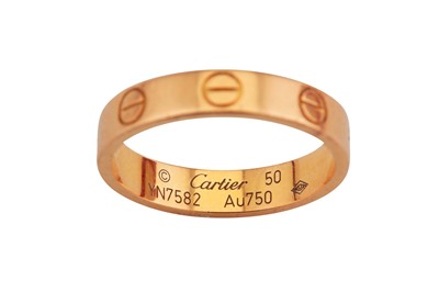 Lot 77 - Cartier Ι A 'Love' ring
