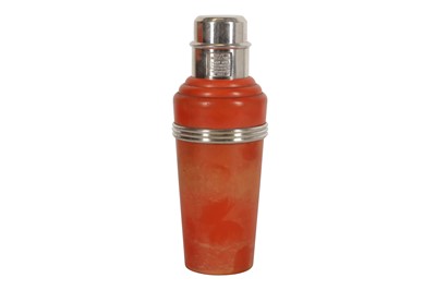Lot 517 - AN ART DECO "MASTER INCOLOR" COCKTAIL SHAKER