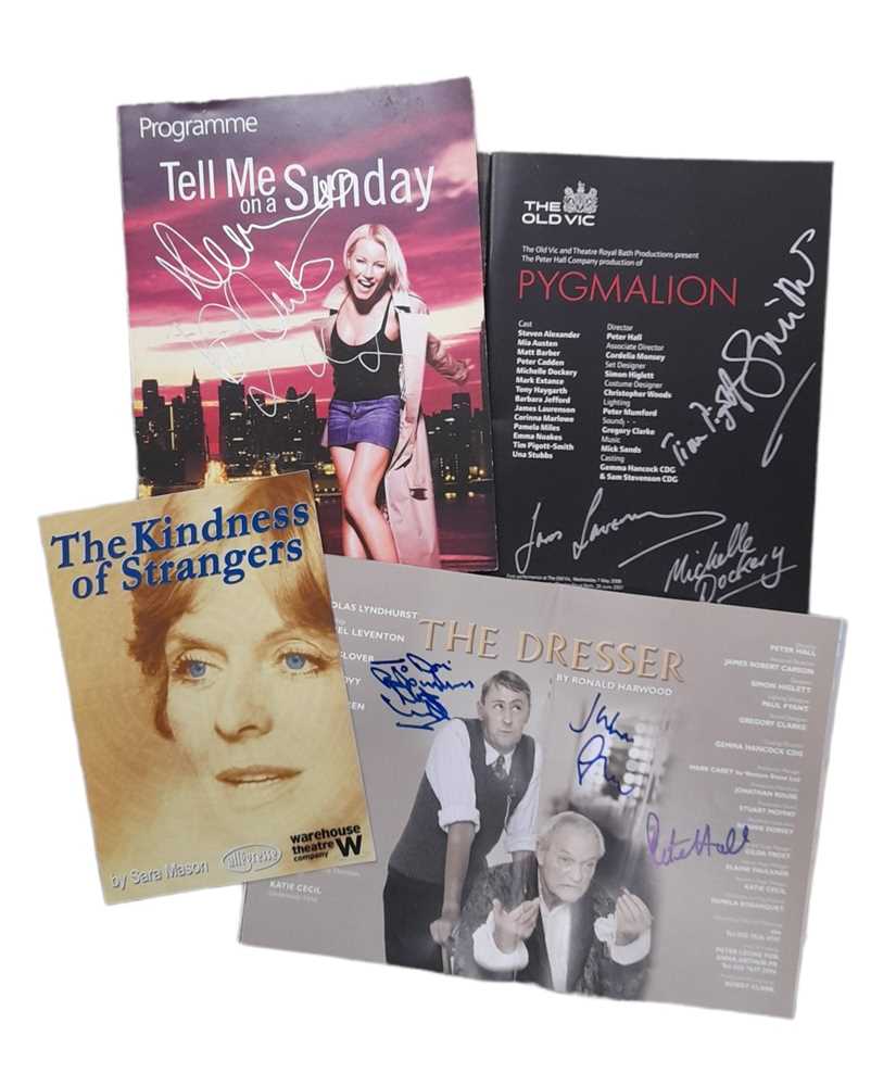 Lot 31 - Autograph Collection.- Signed Theatre