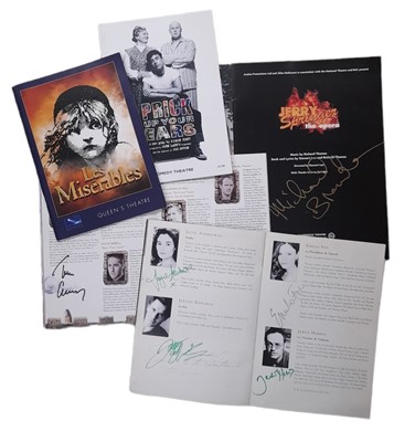 Lot 31 - Autograph Collection.- Signed Theatre Programmes
