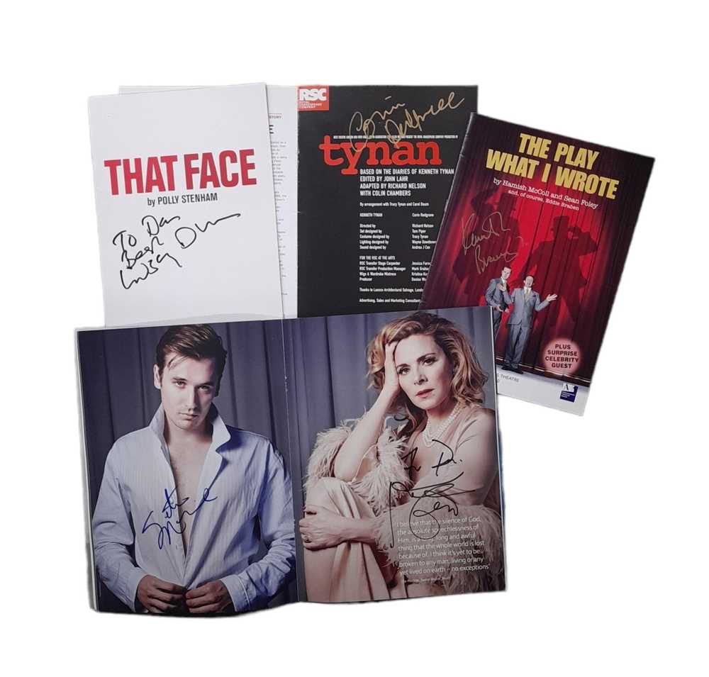 Lot 31 - Autograph Collection.- Signed Theatre