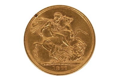 Lot 63 - AN AUSTRALIAN QUEEN VICTORIA 1866 GOLD FULL SOVEREIGN COIN