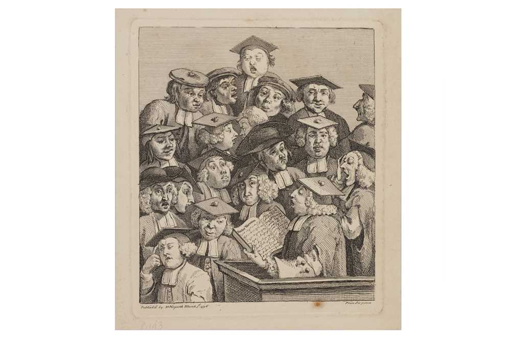 Lot 93 - WILLIAM HOGARTH (LONDON 1697-1764)