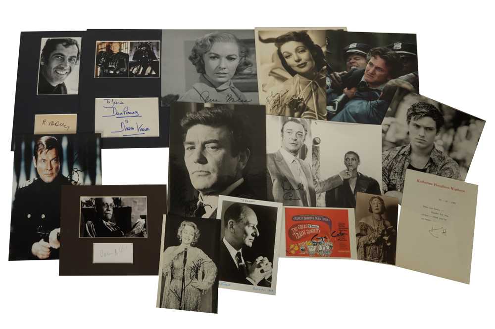 Lot 33 - Photograph Collection.- Actors & Actresses