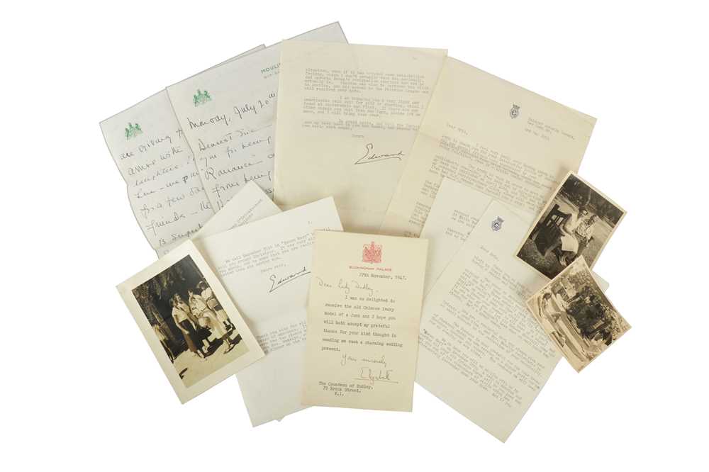 Lot 205 - Earl of Dudley.- Archive including letters by Gertrude Lawrence