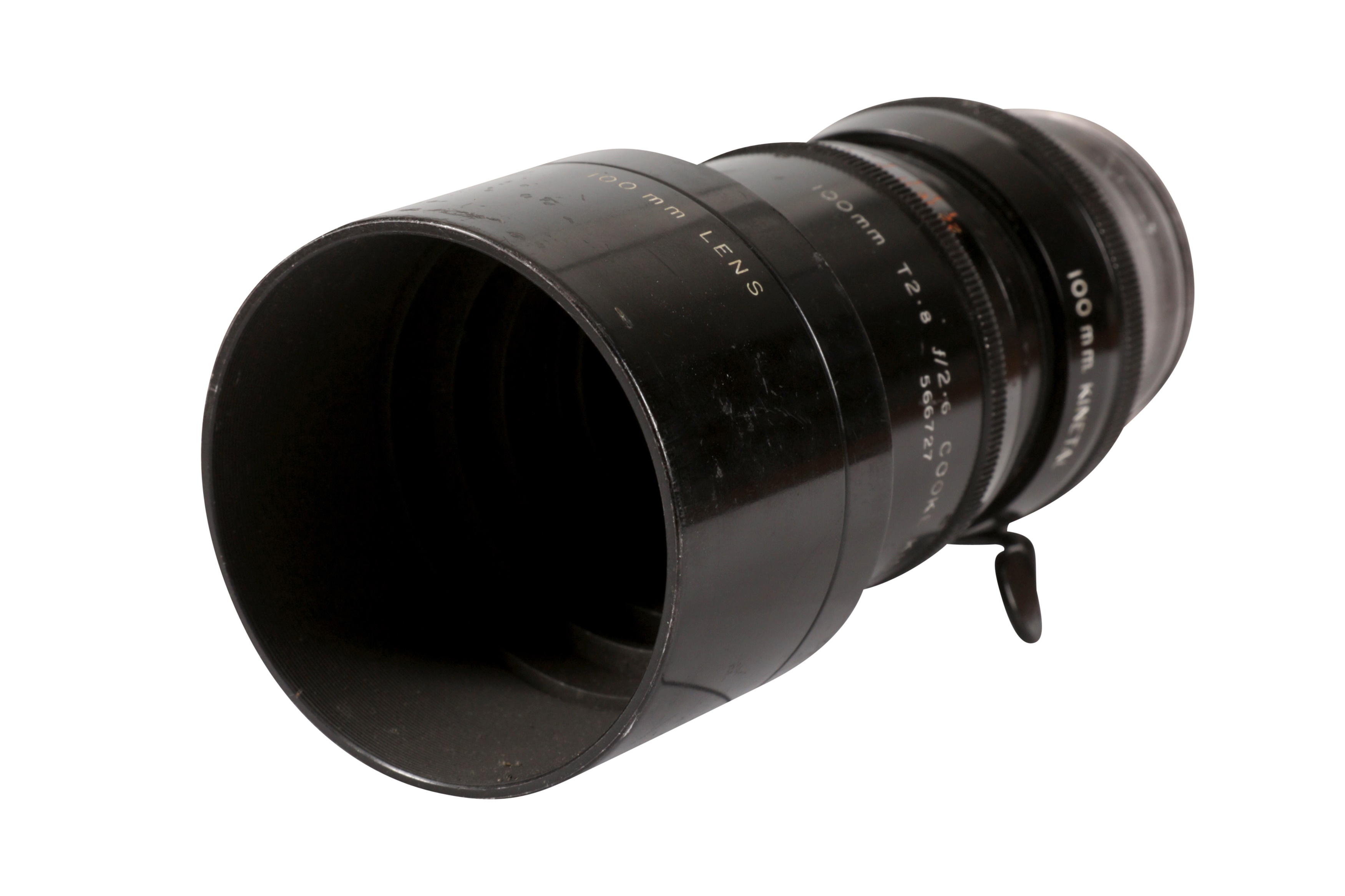 レンズ(単焦点) Taylor-Hobson Cooke Kinetal 100mm T2.8 Lot 282 - A Taylor Hobson 100mm f/2.6 Cooke Kinetal