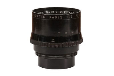 Lot 253 - A Kinoptik Paris 75mm f/2 Apochromat Focale Lens