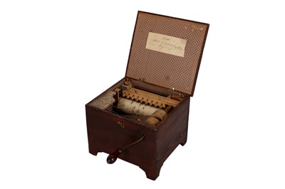 Lot 147 - A PINE CASED FRENCH SERINETTE