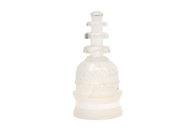 Lot 561 - A TIBETAN ROCK CRYSTAL STUPA