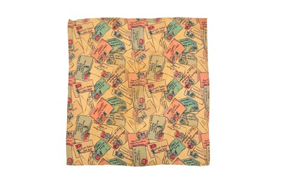 Lot 531 - TWO JACQMAR WWII PROPAGANDA SCARVES