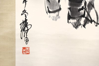Lot 84 - ATTRIBUTED TO HUANG ZHOU 黄胄（款）(1925 - 1997)
