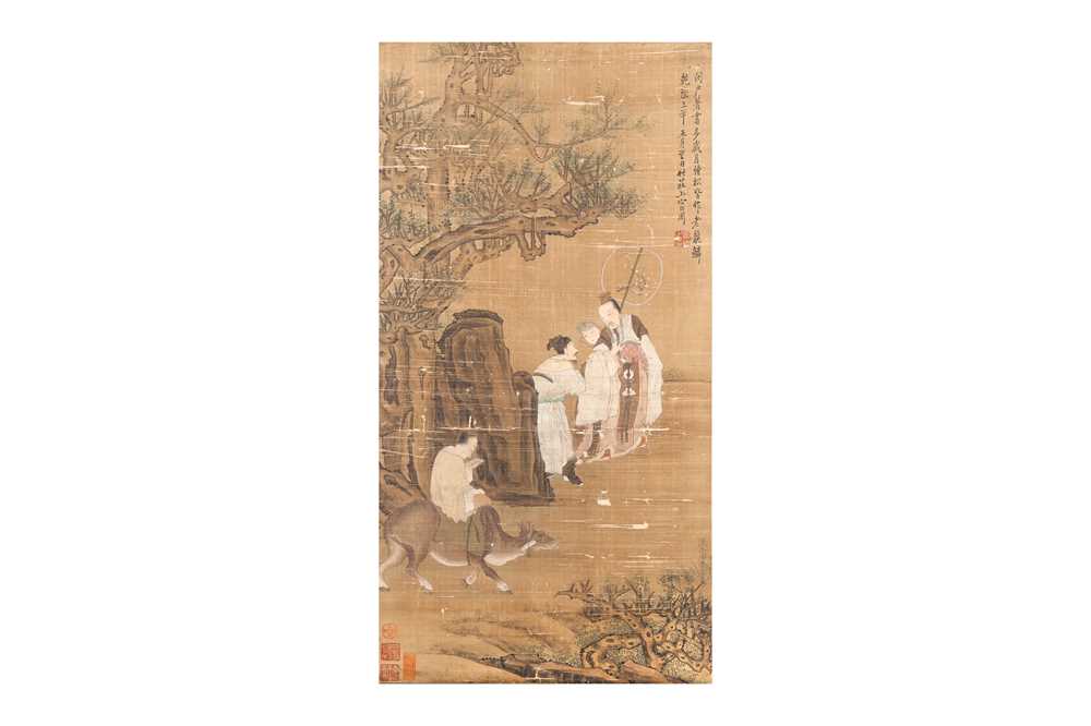 Lot 377 Attributed To Shangguan Zhou 1665 Circa