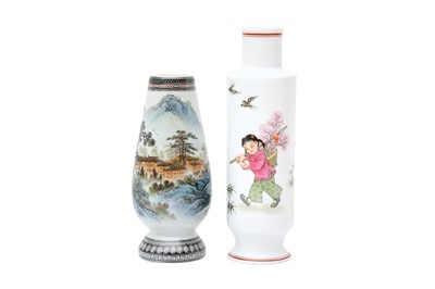 Lot 261 - TWO CHINESE VASES