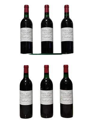 Lot 52 - Chateau Cissac, Haut-Medoc, 1989, six bottles