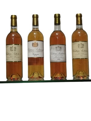 Lot 122 - Assorted Vintages of Chateau Suduiraut, 1er Cru Classe, Sauternes, four bottles in total