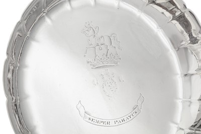 Lot 678 - Royal Ambassadorial – A George III sterling silver strawberry dish, London 1776 by Thomas Heming (Grimwade 3828)