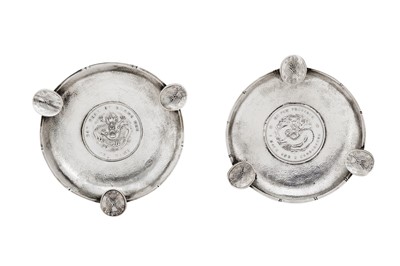 Lot 407 - A mixed group of early 20th century Chinese Export silver