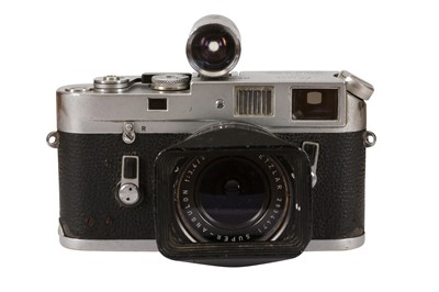 Lot 184 - A Leica M4 "Tim Page" Rangefinder Camera Outfit