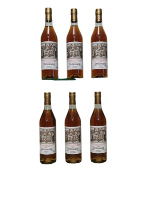 Lot 189 - Delamain, Grande Champagne Cognac, 1995, 40% vol, 70cl, six bottles