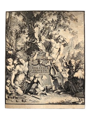 Lot 8 - Horace,
Q. Horatius Flaccus, ex recensione & cum notis atque emendationibus Richardi Bentleii, 1711