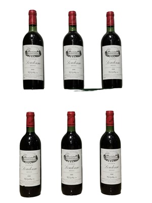 Lot 51 - Chateau Loudenne, Medoc, 1982, six bottles