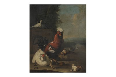 Lot 116 - CIRCLE OF MELCHIOR D'HONDECOETER (UTRECHT 1636-1695 AMSTERDAM)