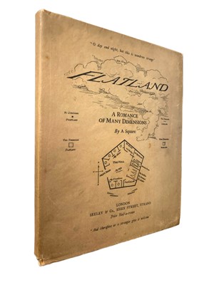 Lot 153 - [Abbott (Edwin A.)], "A Square" Flatland, first edition. 1884.